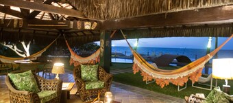 Architect's house in Cumbuco, right on the beach.