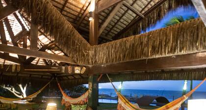 Architect's house in Cumbuco, right on the beach.