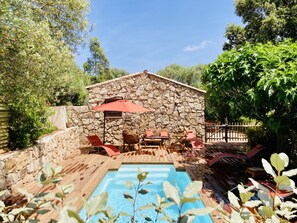 Beheizter Pool