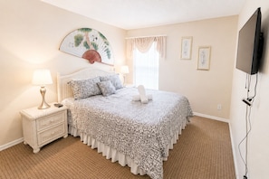 4 bedrooms, iron/ironing board, travel cot, free WiFi