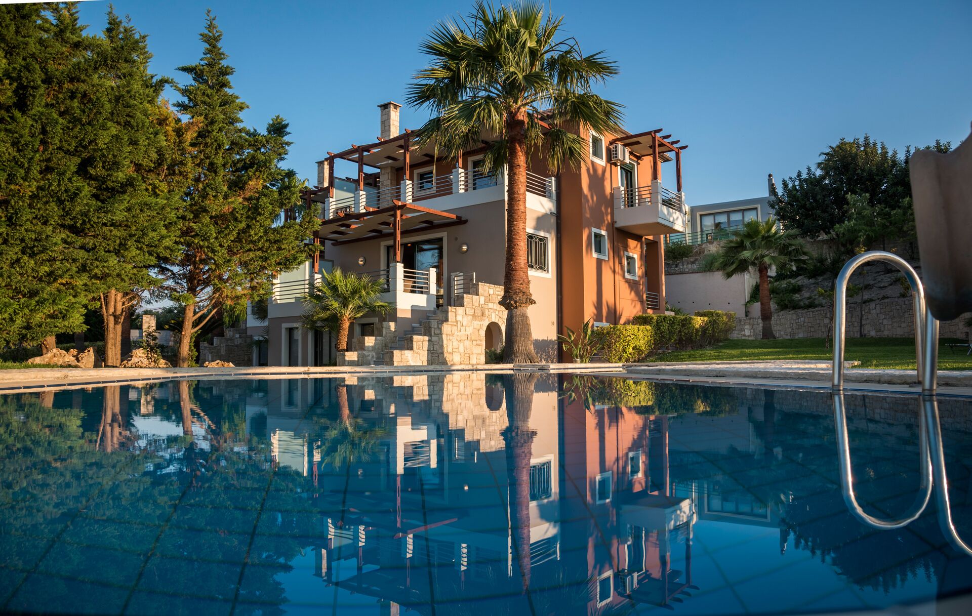 Perfect TWO-FAMILY Luxury Villas with Private Pool,  View, Garden & Top Service 