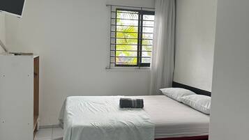 Wi-Fi de cortesia, roupa de cama