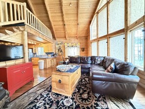 Een televisie en een kantoor