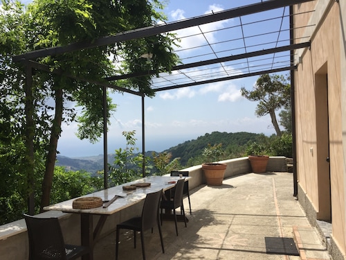 House PANORAMIC VIEW SEA between SEA and MOUNTAIN 