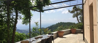 House PANORAMIC VIEW SEA between SEA and MOUNTAIN 