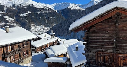 Grimentz - charmantes Chalet - für 13 Personen in 7 Schlafzimmern