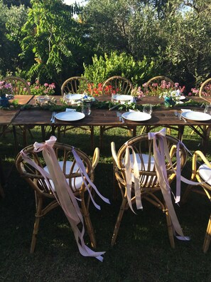 Restaurante al aire libre