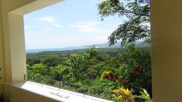 Blick von der Unterkunft