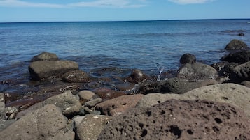 Tæt på stranden, liggestole