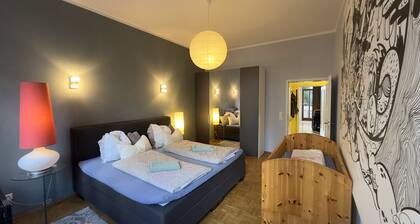 Familienfreundliche 3-Zimmer Wohnung mitten im hippen Pieschen