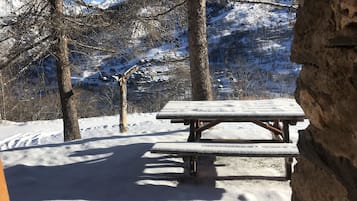 Opções para refeição ao ar livre