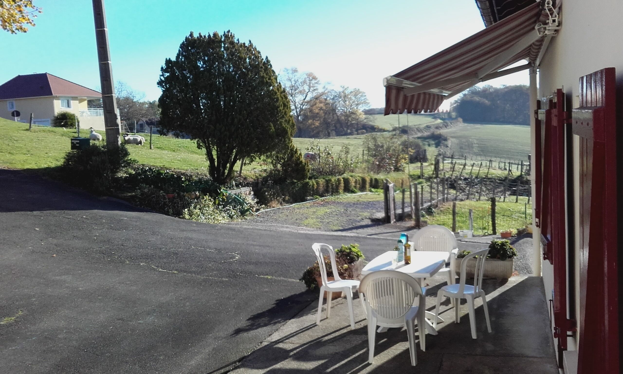 T2 apartment in the countryside, terrace, garden, parking