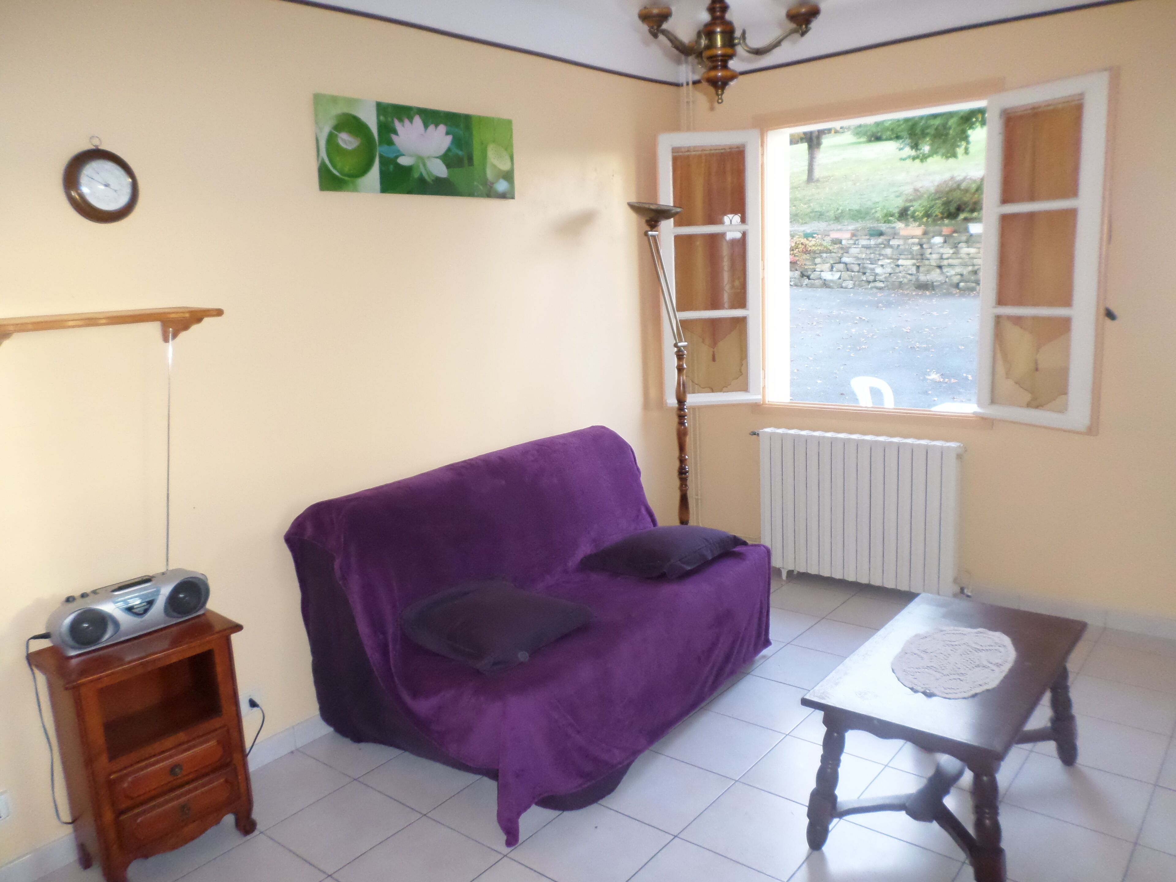 T2 apartment in the countryside, terrace, garden, parking