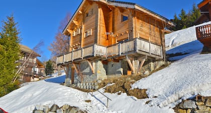 Chalet Phoenix 150m² 12/14 pers. 5 bedrooms/5 bathrooms Fireplace Sauna 300m from the slopes