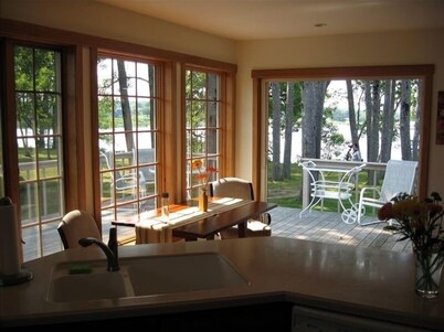 Tranquil waterfront near Rockland, Camden-dog friendly