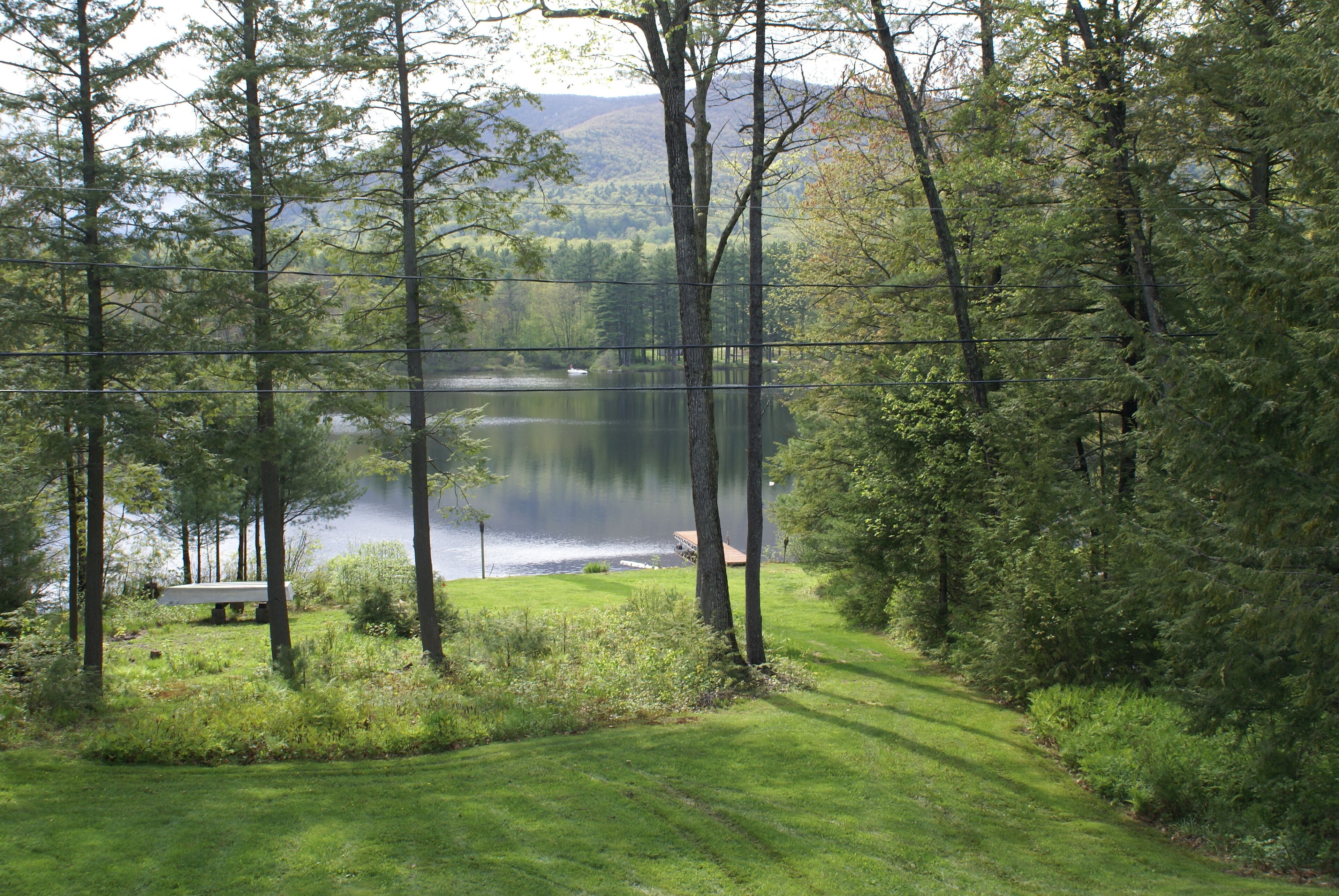 Lake front Home Overlooking Mountain At Shawnee Peak Ski Area