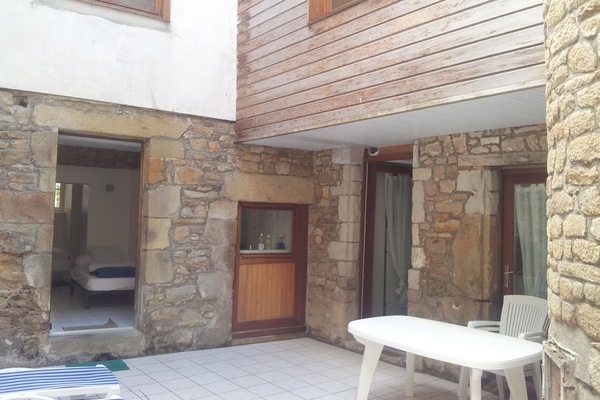 Terrace- patio, ground floor:
45 sq.m apartment