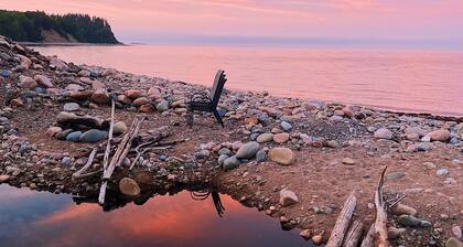 Spectacular Private Beachfront on Bras D'or Lakes, Luxury, Modern, Spacious