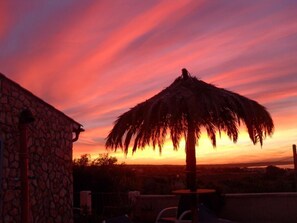 Property grounds - Charming finca with pool and idyllic palm garden (Colonia Sant Perê)