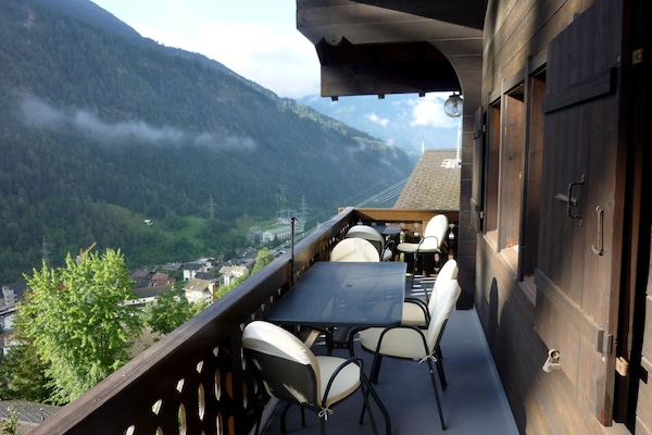 Terrasse mit Panoramablick