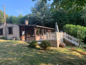 Exterior - House 'Le Figuier' in Villers sur Mer - large garden - 2 min seaside, beaches (Villers-sur-Mer)