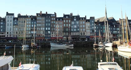 Haus 'Le Figuier' in Villers sur Mer - großer Garten - 2 Minuten am Meer, Strände