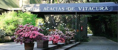 Entrée de l’hébergement