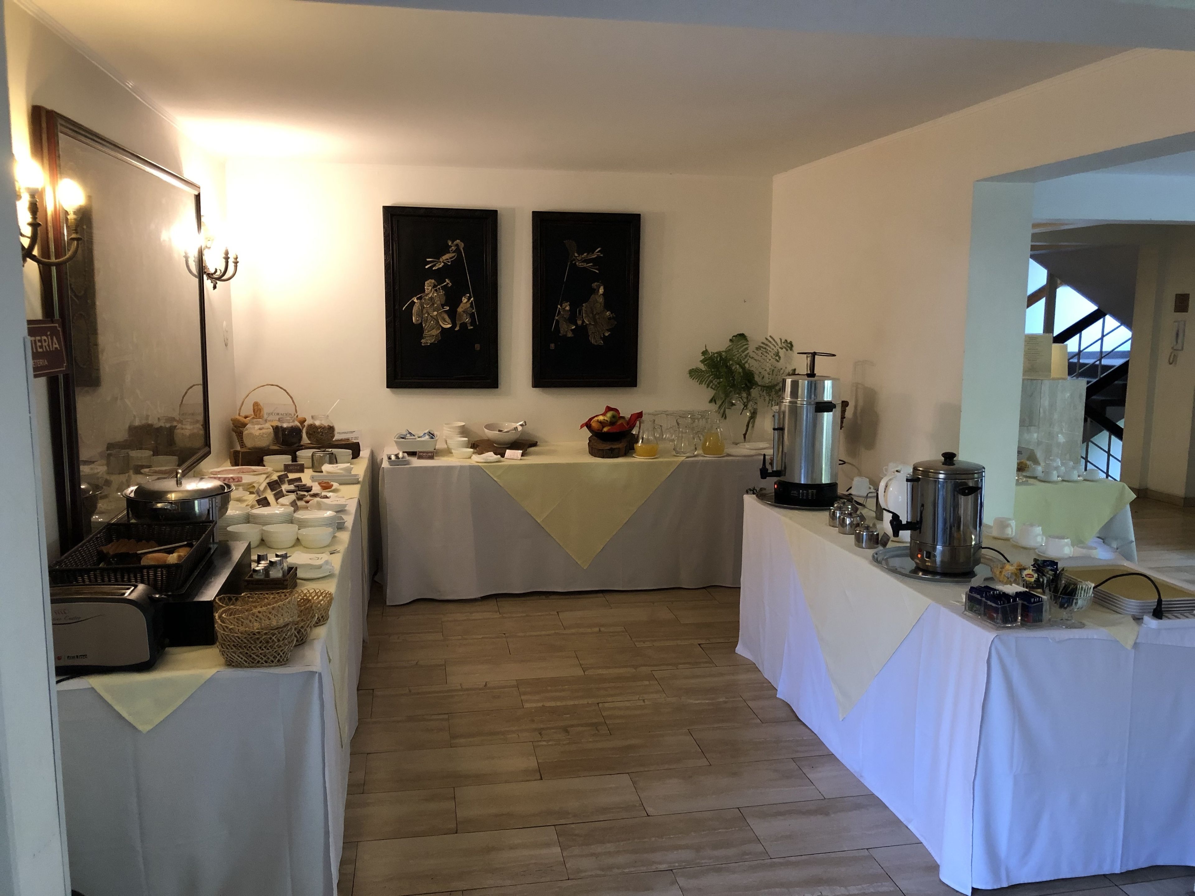 daily buffet breakfast (usd 13 per person)