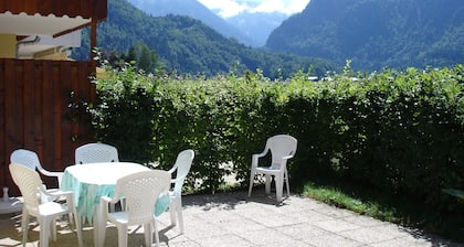 Apartment on the ground floor facing south in Samoëns of 43 m2
