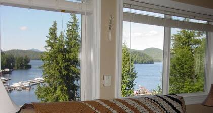 Melkein kotona VR 5-Bdrm, 5 kylpyamme näköalalla Knudson Cove Marina. Kalastajat tervetulleita
