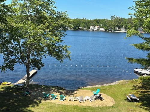 Northwood Lake Cottage Suuri hiekkaranta lapsiystävällinen ranta-alueen kaapeli ja WiFi  