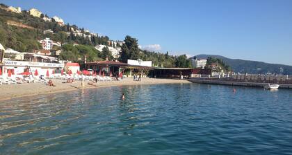 Superbe vue sur la mer, à 50m de la mer, commerces, cafés, restaurants, la vieille ville