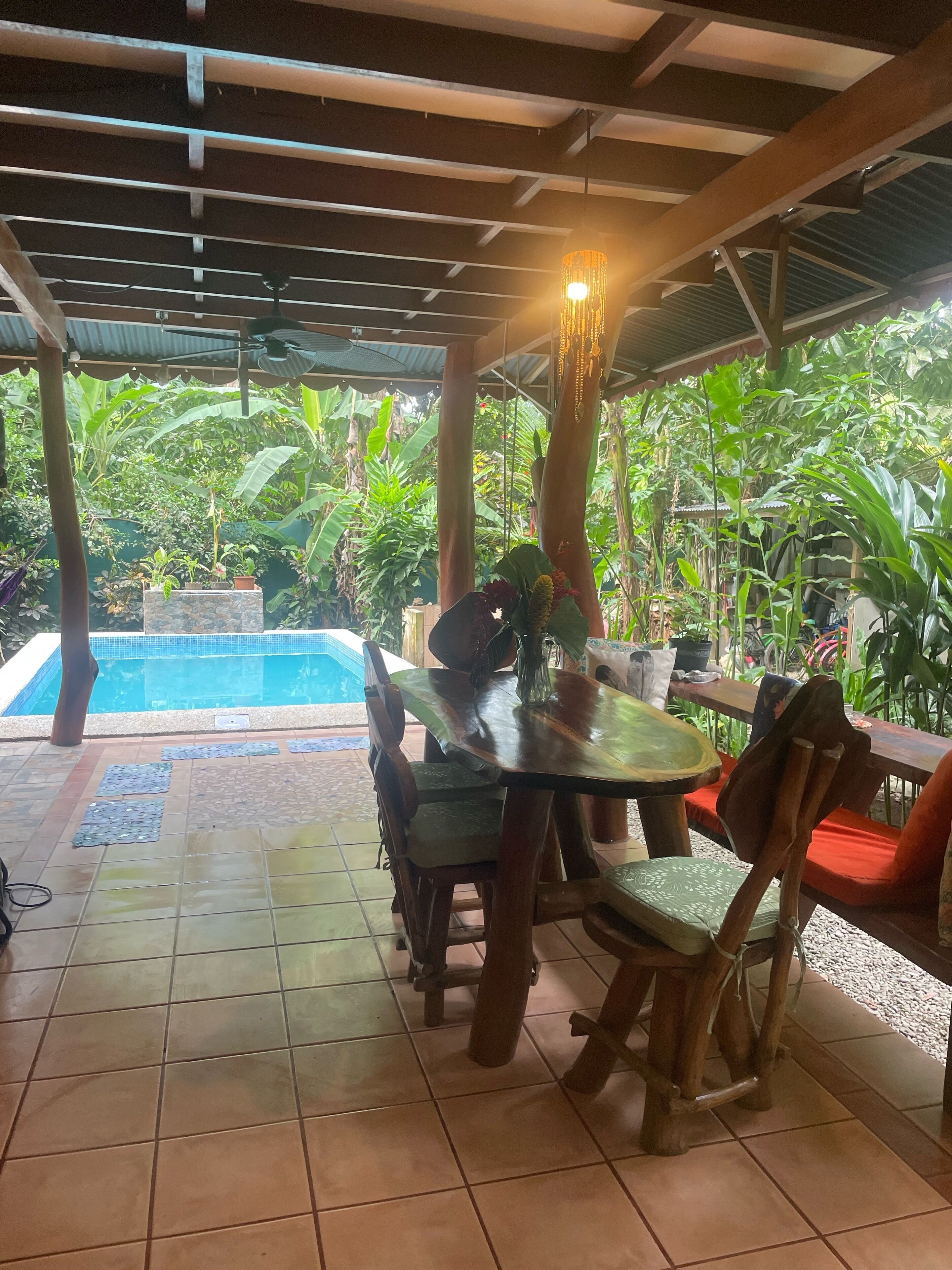 Alberca al aire libre 