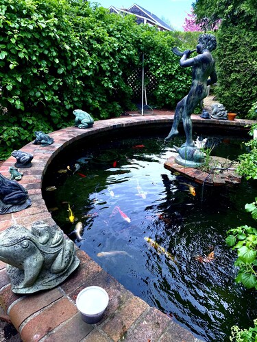 Casa de campo inglesa, Water Mill South, vistas a la bahía de Mecox, privacidad y jardines, piscina, 