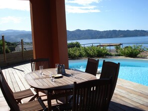 Outdoor dining - House / Villa - SAINT FLORENT (Saint-Florent)