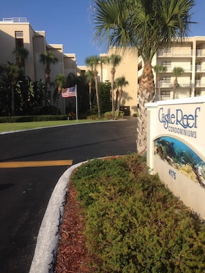 Welcome to Castle Reef Condominiums, where lush gardens and modern architecture set the tone for a relaxing stay.