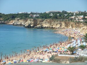 On the beach