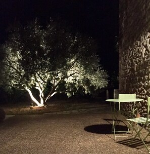 Outdoor dining - Former vineyard, now converted into beautiful holiday homes - in the heart of Provence (Maubec)