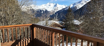 COURCHEVEL 1850 RESIDENCE CHALET STYLE - BEAUTIFUL VIEW ON MASSIF DE LA VANOISE