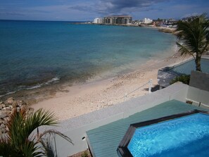 ビーチ、サンラウンジャー、ビーチタオル