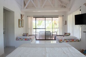 5 bedrooms, in-room safe, iron/ironing board, travel crib