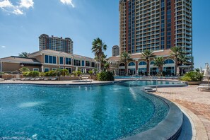 Indoor pool, outdoor pool