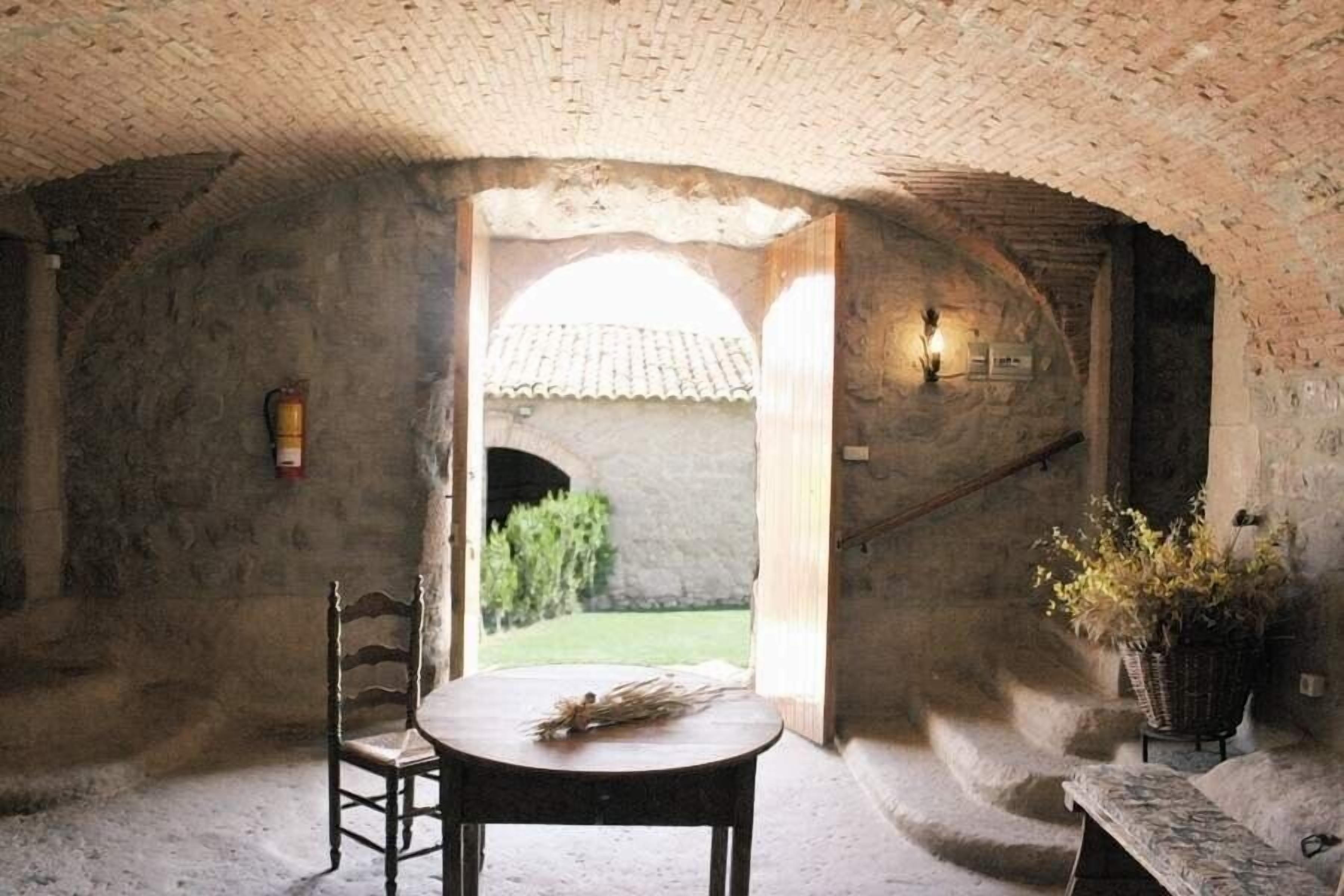 The beatiful restored entrance