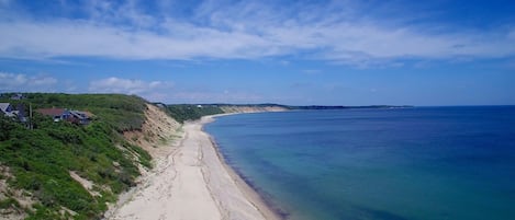 On the beach