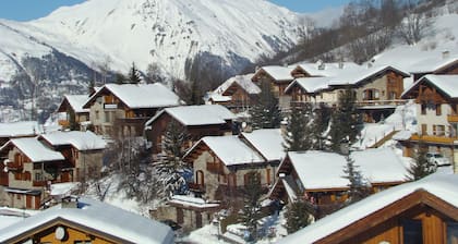 Geräumiges Chalet 100 m von den Hängen von St. Martin / 3 Täler ideal für Familien oder Freunde