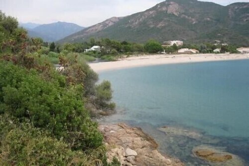 F3 feet in the water. 50 m from the beach