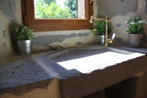 Douche, séchoir à cheveux