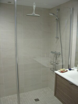 Shower, hair dryer, toilet paper - Penty with land, quiet, in the countryside, 2 miles away from the sea (Crozon)