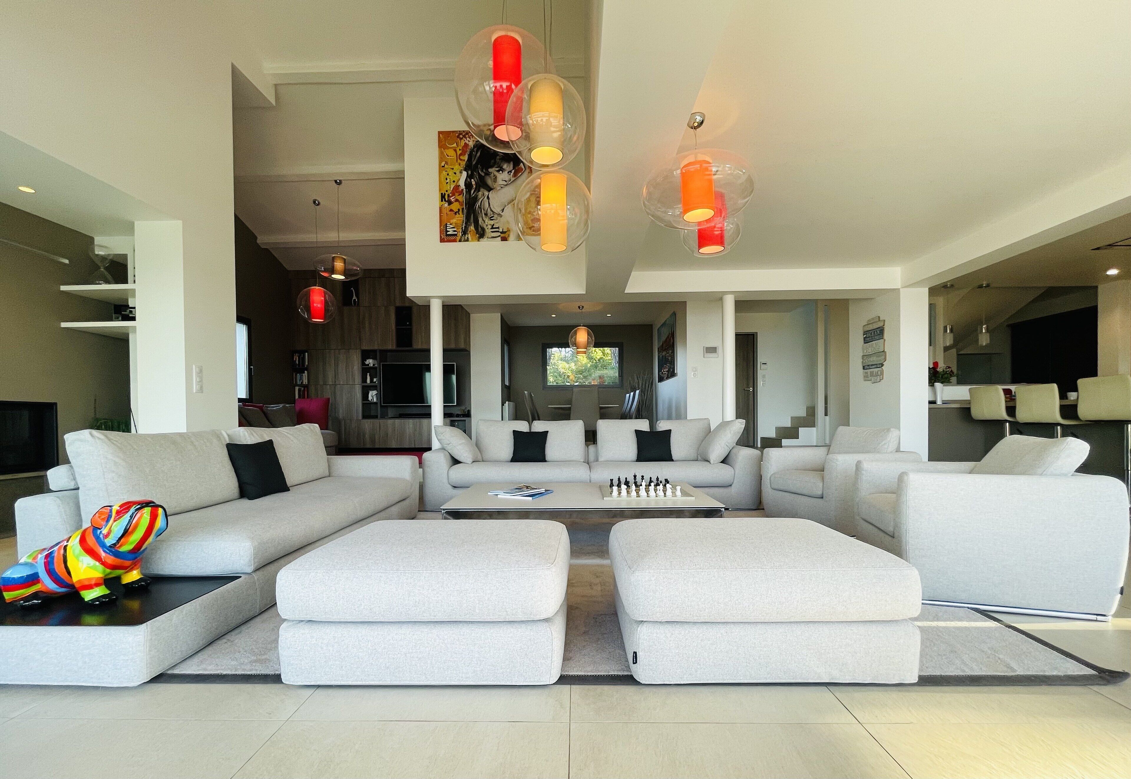 Villa Gulf of Saint Tropez, exceptional sea view, heated swimming pool, beach on foot