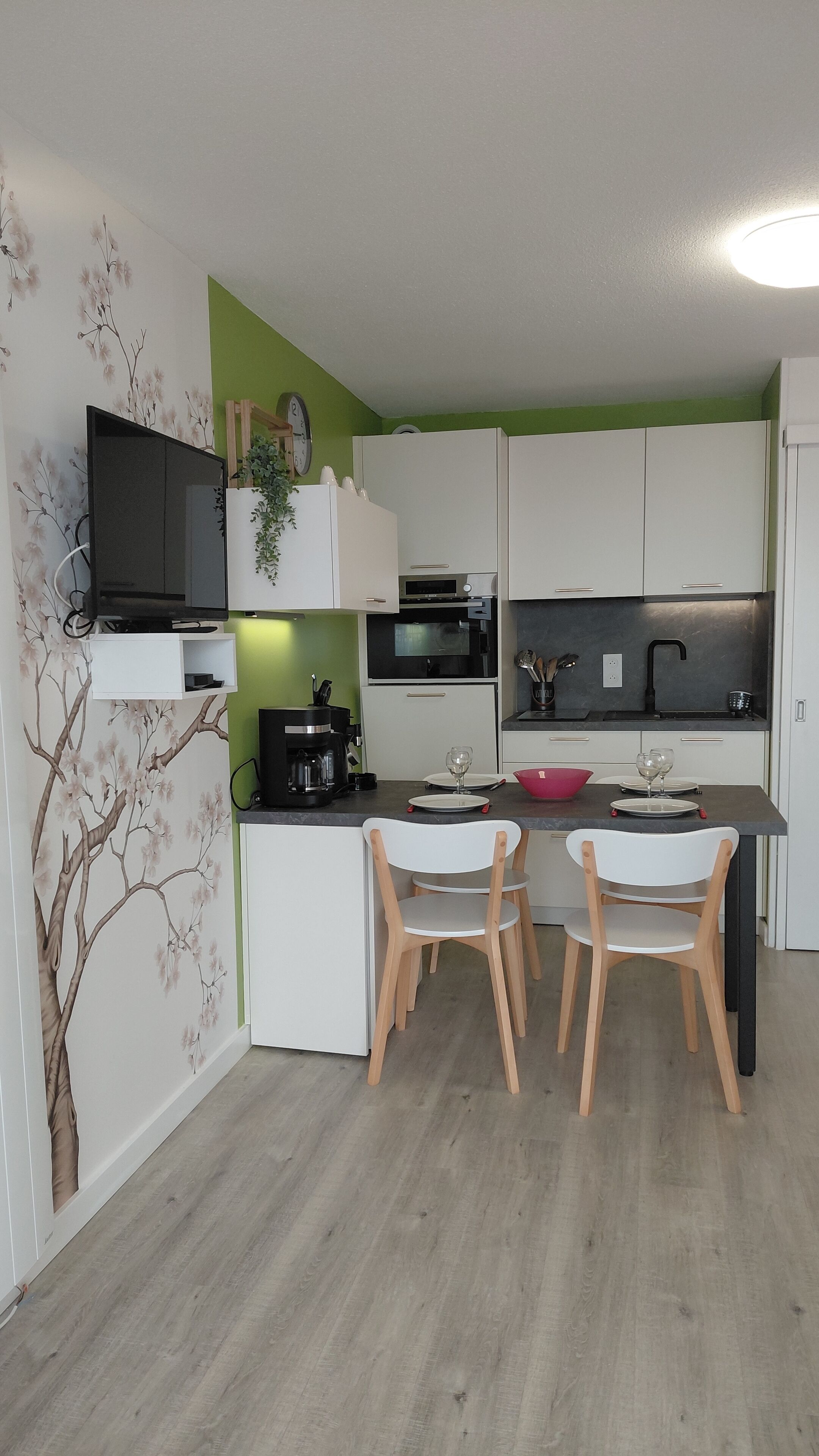 Fridge, oven, dishwasher